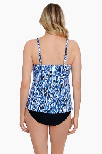 PENBROOKE- WOMEN'S 1PC IKAT'S MEOW SWIMSUIT
