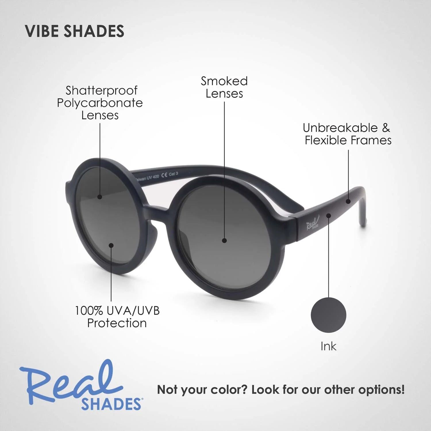 REAL SHADES - KIDS SUNGLASSES - VIBE