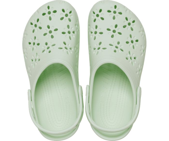 CROCS- FLORAL CUT-OUT CLOG