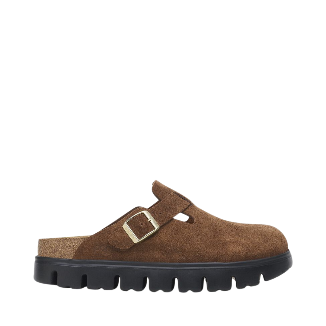 BIRKENSTOCK- BOSTON CHUNKY SUEDE CLOG