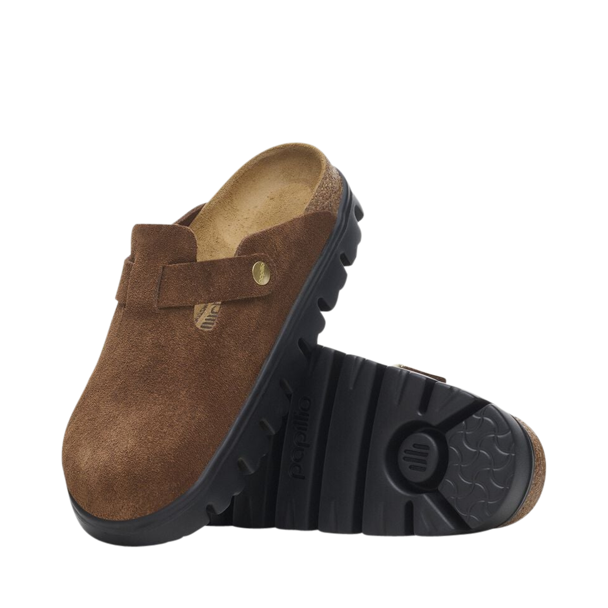 BIRKENSTOCK- BOSTON CHUNKY SUEDE CLOG