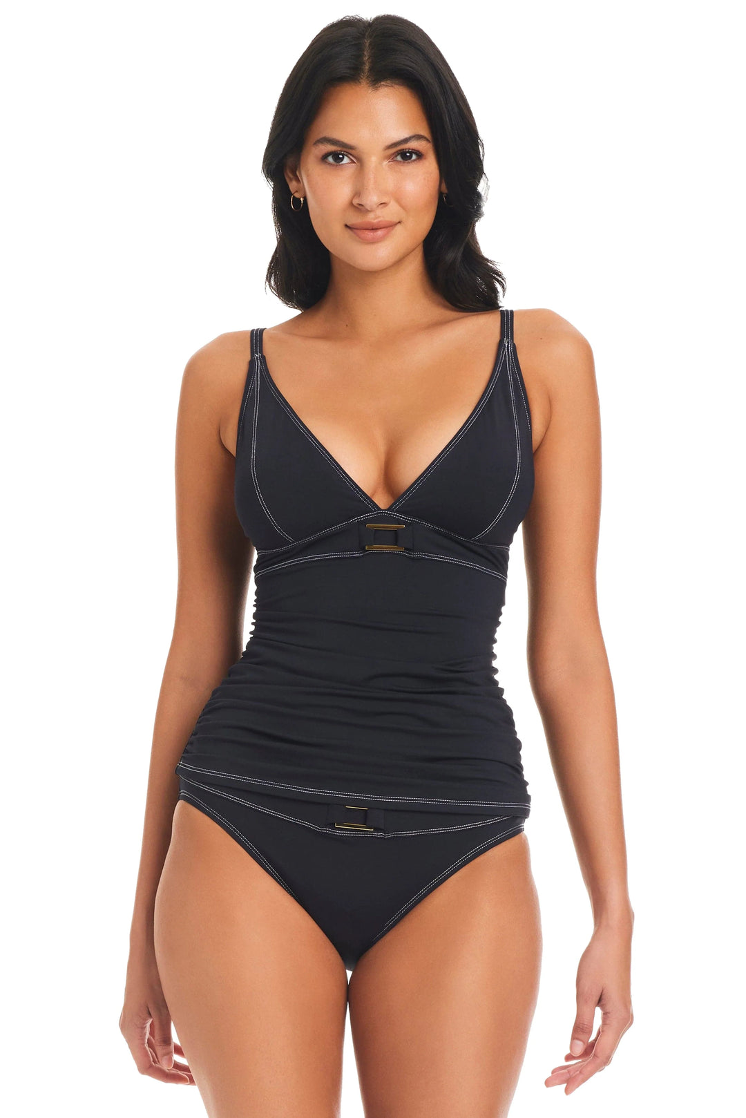 BLEU- WOMEN'S A FINE LINE TANKINI TOP