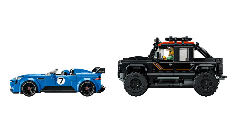 LEGO - 77264 - SPEED CHAMPIONS - JAGUAR PROJECT 7 & LAND ROVER DEFENDER  - 740PCS - F26