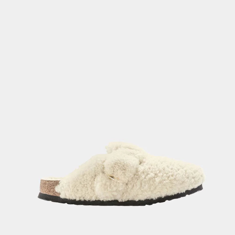 BIRKENSTOCK- BOSTON BIG BUCKLE SHEARLING CLOG