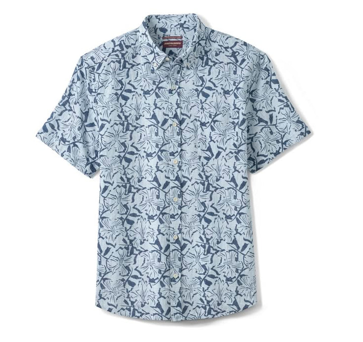 JOHNSTON & MURPHY - HAMPTON SHORT-SLEEVE SHIRT