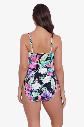 PENBROOKE- WOMEN'S 1PC MYSTIC TROPIC SWIMSUIT