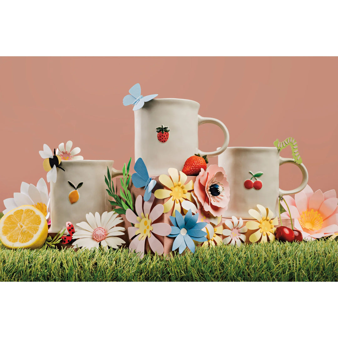 DANICA - MUG PETITEMOTIF 16OZ STRWBERRY