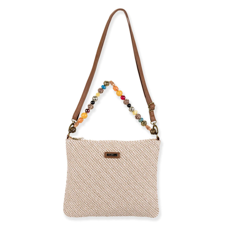 SUN 'N' SAND - CE6745 POLY STRAW CROSSBODY