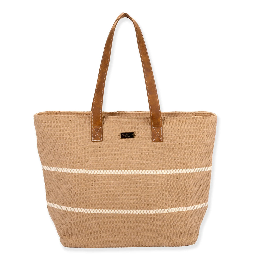 SUN 'N' SAND - CE6854 PAPER STRAW SHOULDER TOTE