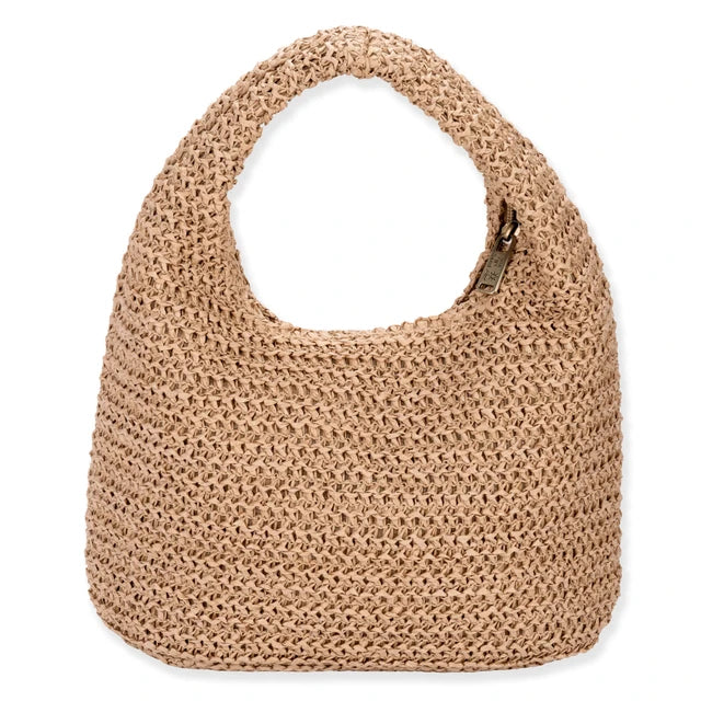 SUN 'N' SAND - CE6858 PAPER STRAW CLUTCH