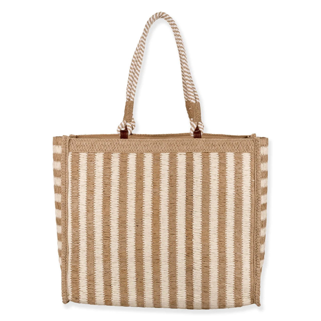 SUN 'N' SAND - CE6874 PAPER STRAW SHOULDER TOTE