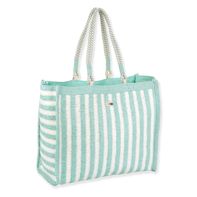 SUN 'N' SAND - CE6874 PAPER STRAW SHOULDER TOTE