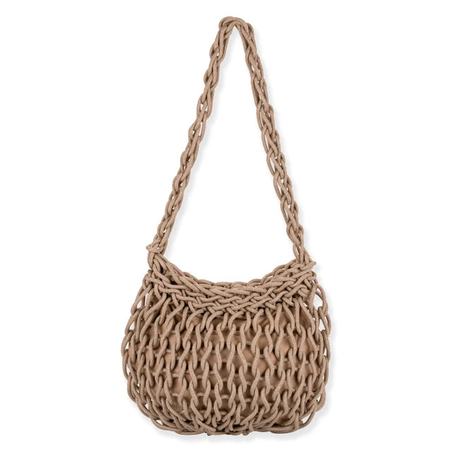 SUN 'N' SAND - CE6893 POLY COTTON SCOOP TOTE