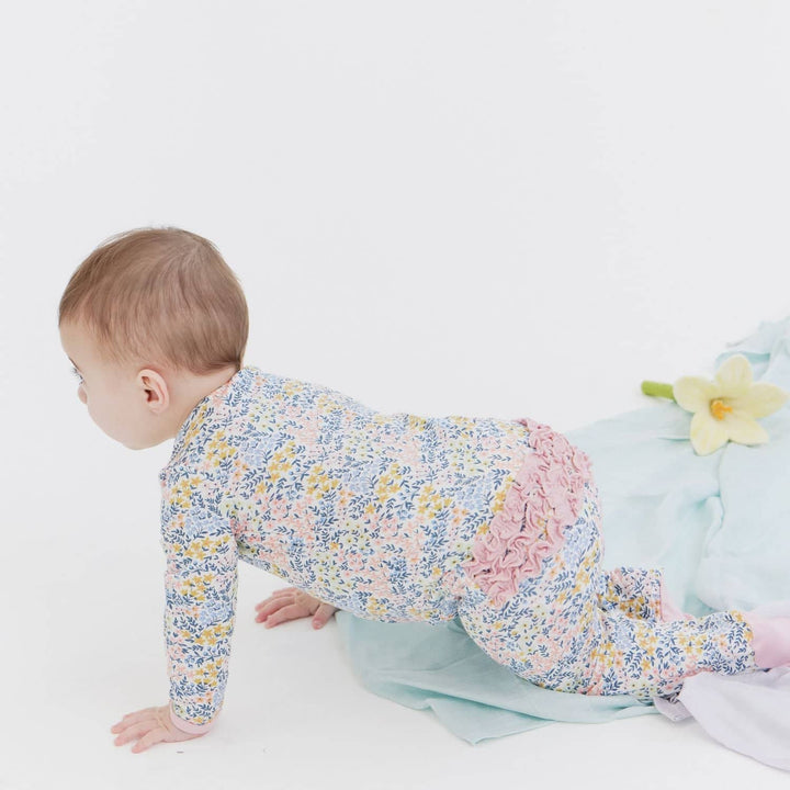 MAGNETIC ME - CHELSEA RUFFLE FOOTIE W/ RUFFLES