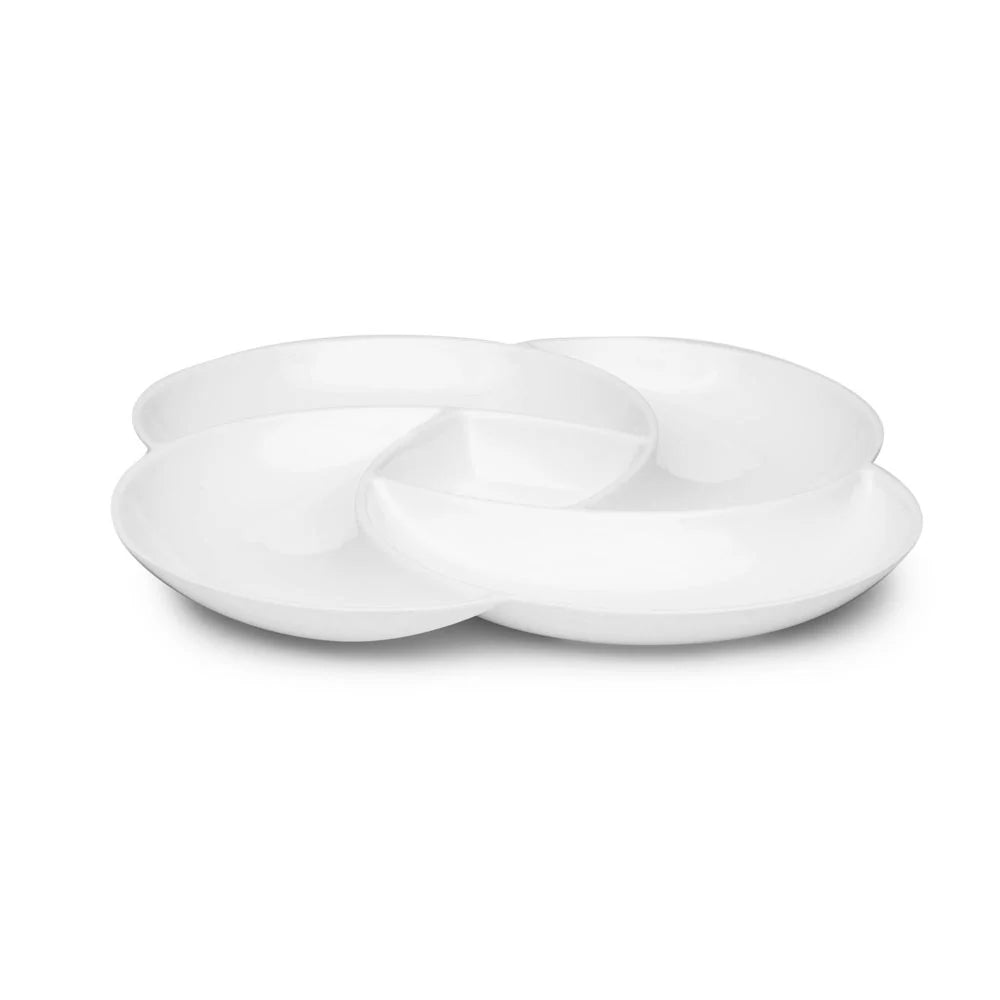 QSQUARED- LARGE CLOVER PLATTER