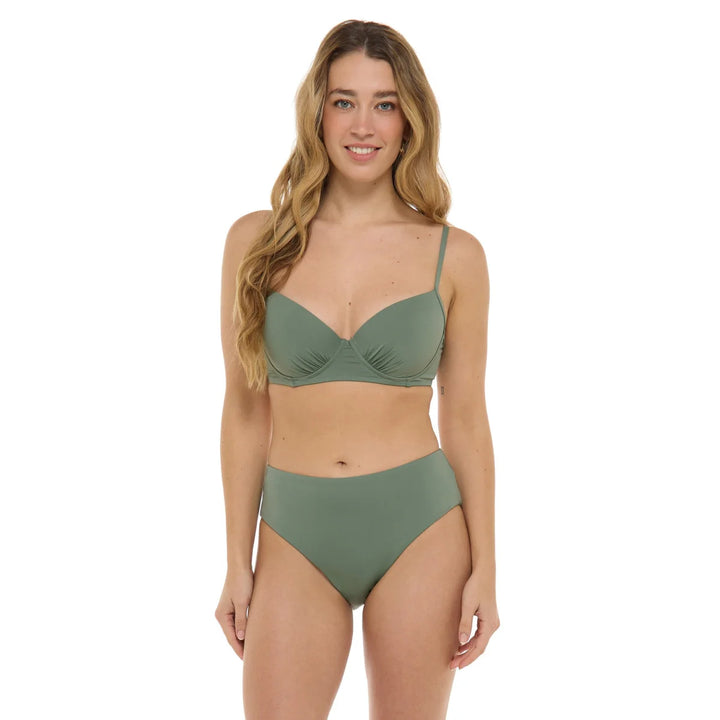 SKYE - SOLIDS SHIRRED RACHEL BOTTOM