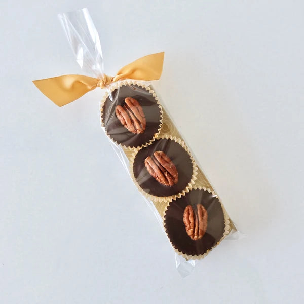 SUCCULENT CHOCOLATE - NUTTY CARAMEL CUPS