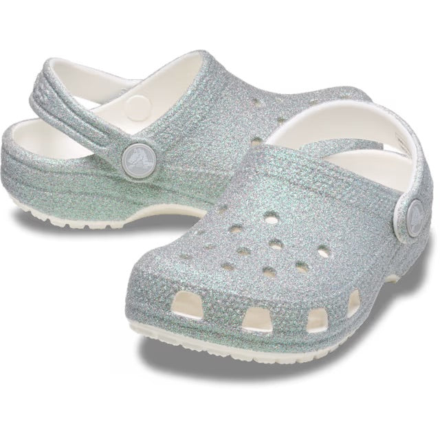 CROCS- KIDS CLASSIC IRIDESCENT GLITTER CLOG