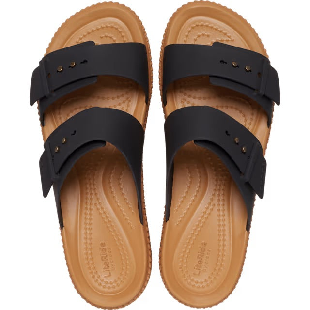 CROCS- WOMEN'S BROOKLYN WOVEN BUCKLE SANDAL