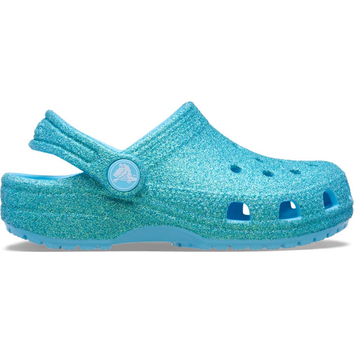CROCS- KIDS CLASSIC IRIDESCENT GLITTER CLOG