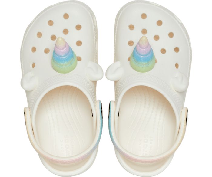 CROCS- KIDS CLASSIC I AM RAINBOW UNICORN CLOG