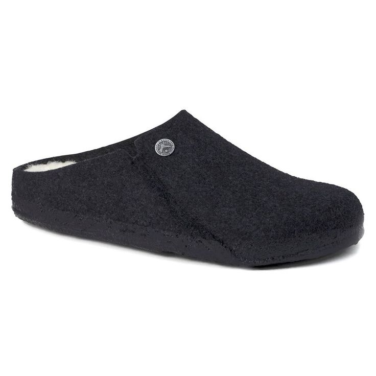 BIRKENSTOCK- ZERMATT SHEARLING WOOL FELT SLIPPER