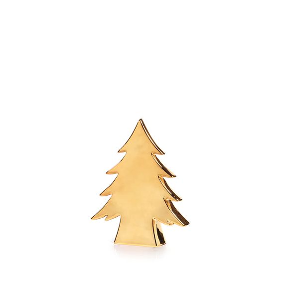 ZODAX- TETON CERAMIC GOLD TREE 8.25 IN 