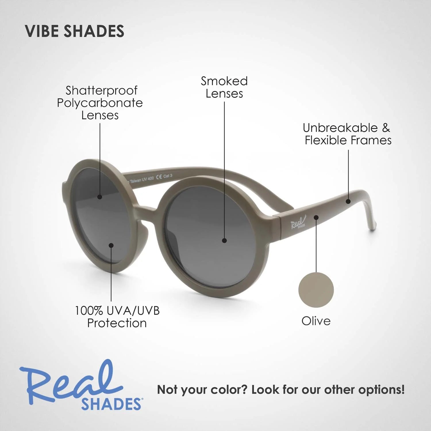 REAL SHADES - KIDS SUNGLASSES - VIBE