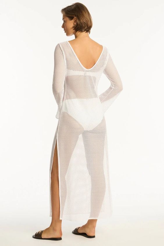 SEA LEVEL- WOMEN'S SURF MESH DRESS COVER UP