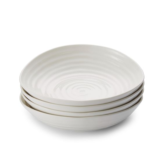 PORTMEIRION- SOPHIE CONRAN WHITE PASTA BOWL 
