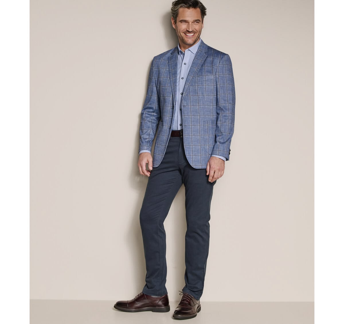JOHNSTON & MURPHY - XC FLEX PINNACLE KNIT BLAZER