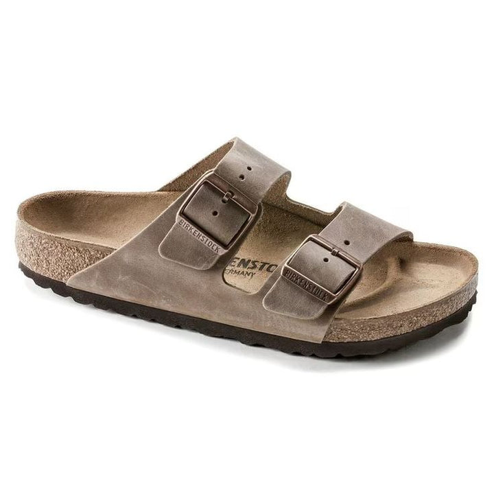 BIRKENSTOCK- ARIZONA OILED LEATHER SANDAL