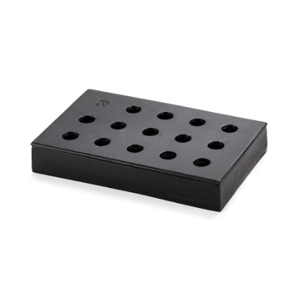 OUTSET - WOOD CHIP SMOKING BOX, CAST IRON