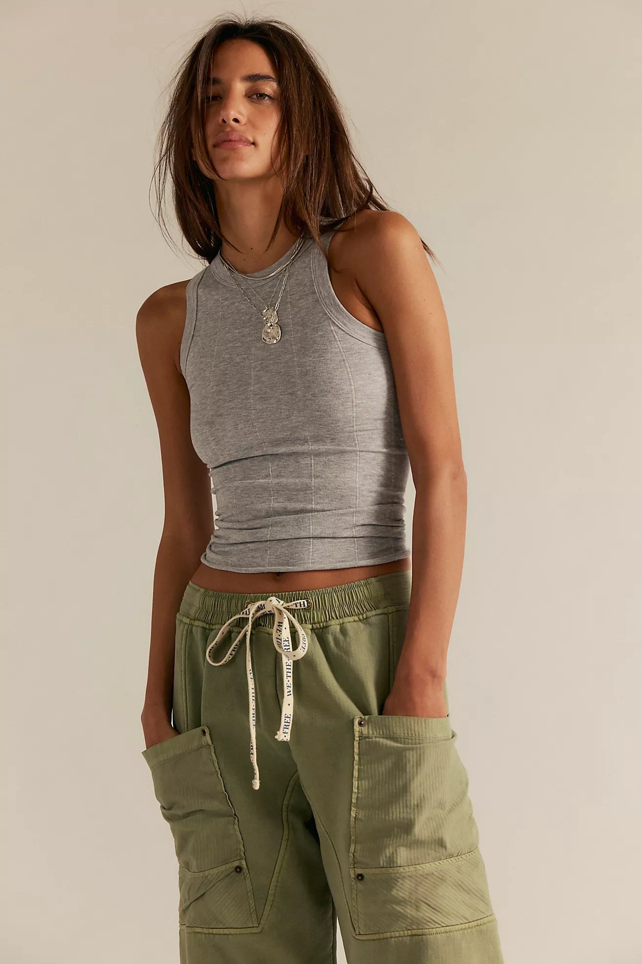 FREE PEOPLE - SO SOFT SEAMLESS MODAL TOP