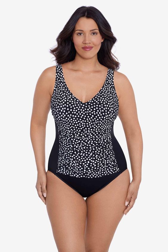 TRIMSHAPER- WOMEN'S 1PC NEW JEAN SWIMSUIT
