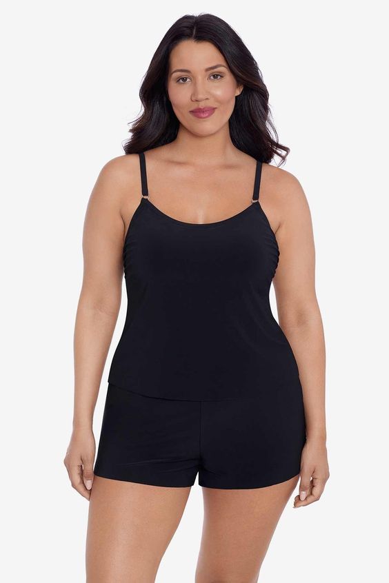 TRIMSHAPER- WOMEN'S 1PC FARRAH SWIMSUIT