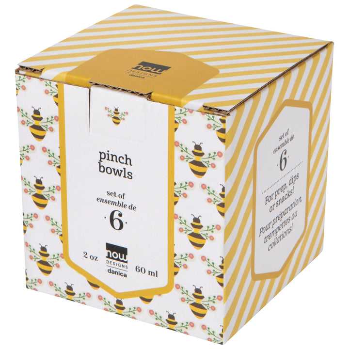 DANICA - PINCH BOWL SET/6 BEE GARDEN