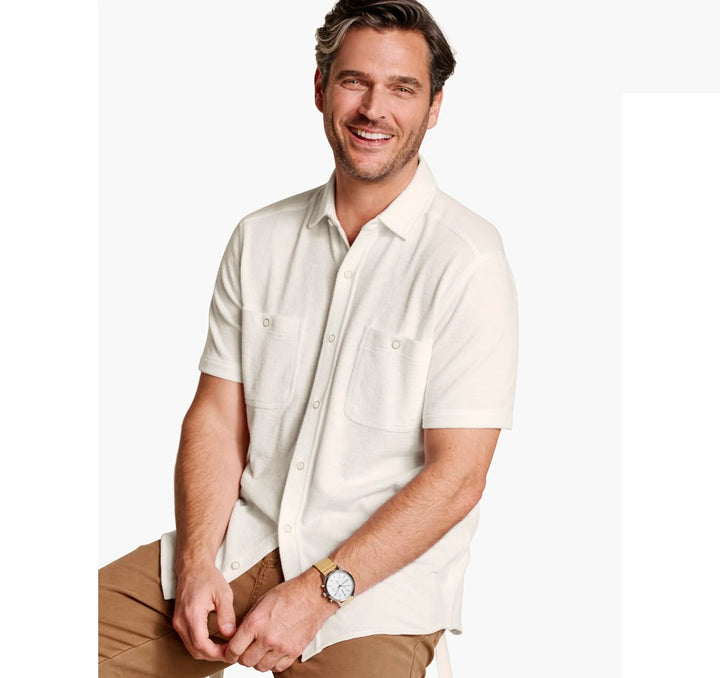 JOHNSTON & MURPHY - RILEY SHORT-SLEEVE KNIT SHIRT