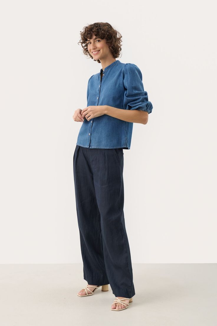 PART TWO- WOMEN'S NICOLIE BUTTON UP SHIRT