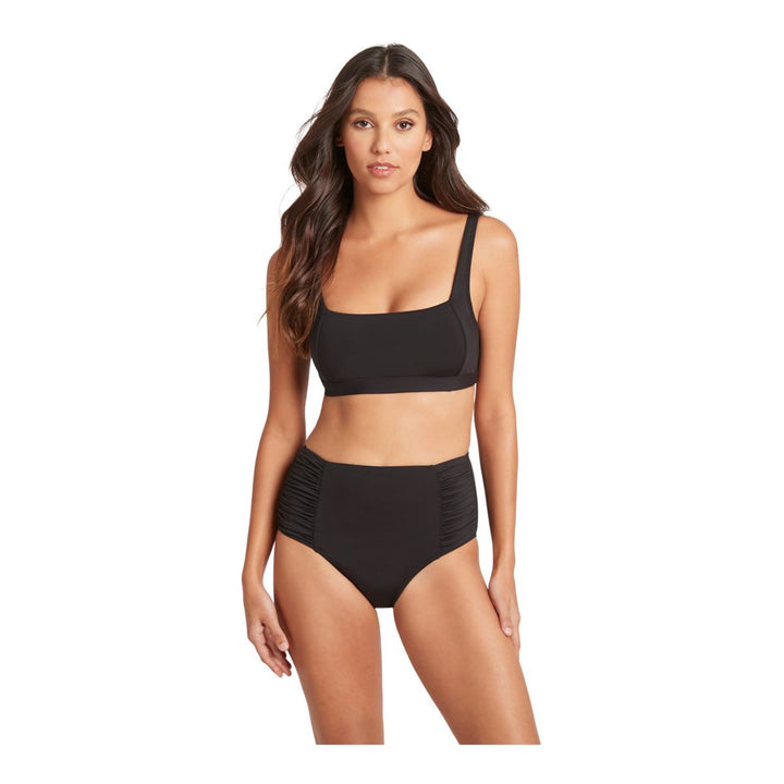 Sea Level - Women's Hi Waist Bikini Bottom