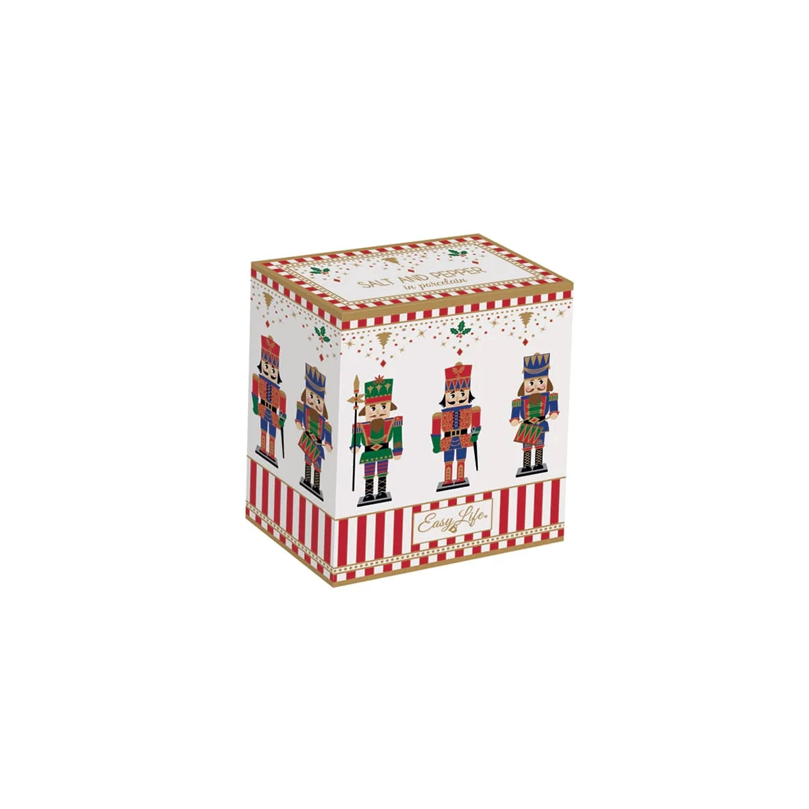 EASY LIFE - NUTCRACKER SALT & PEPPER 9CM (3.5in)