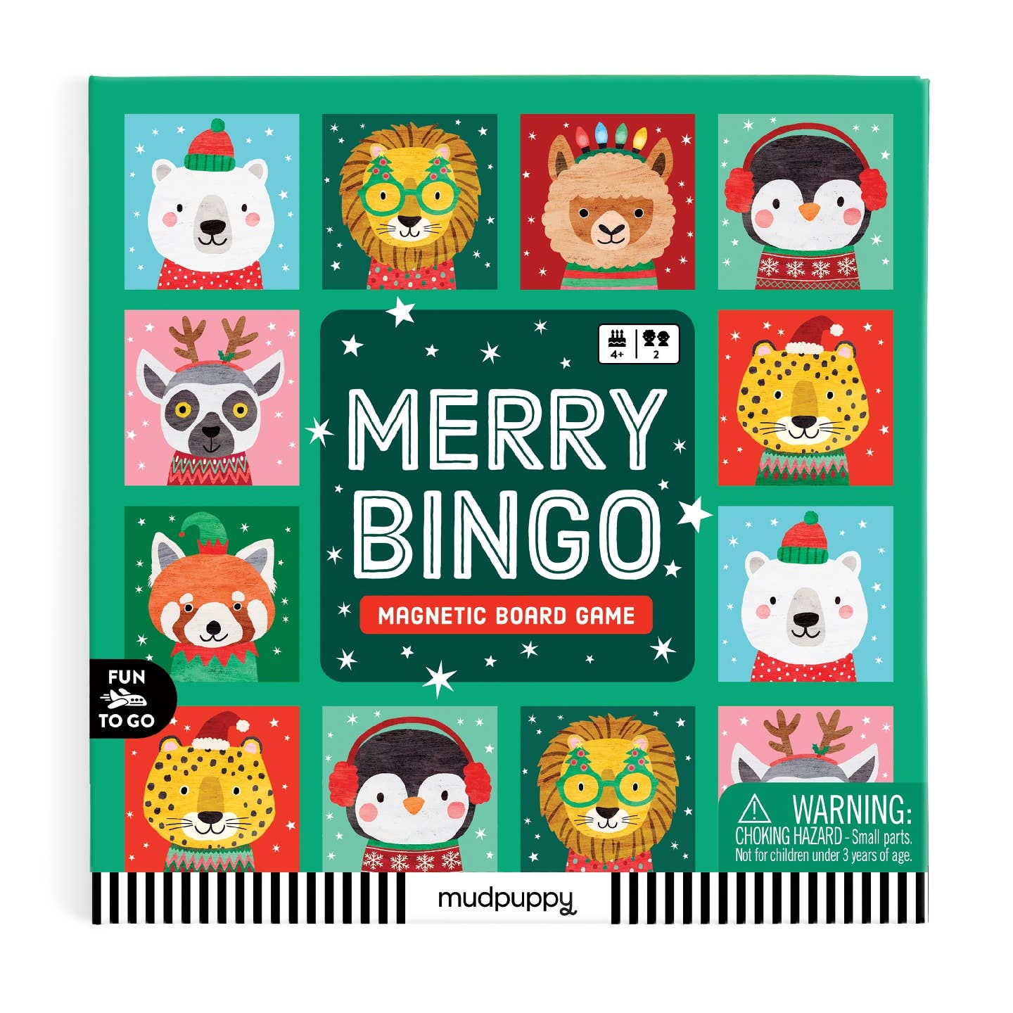 Merry Bingo! Magnetic Board Game