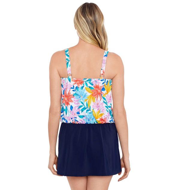 PENBROOKE- TROPICAL BREEZE SWIM DRESS