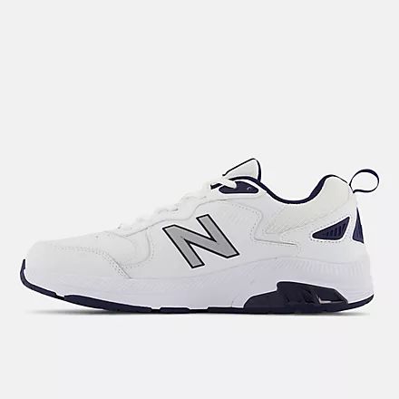 NEW BALANCE- MEN'S MX857WN3 SHOE WHITE/ NAVY