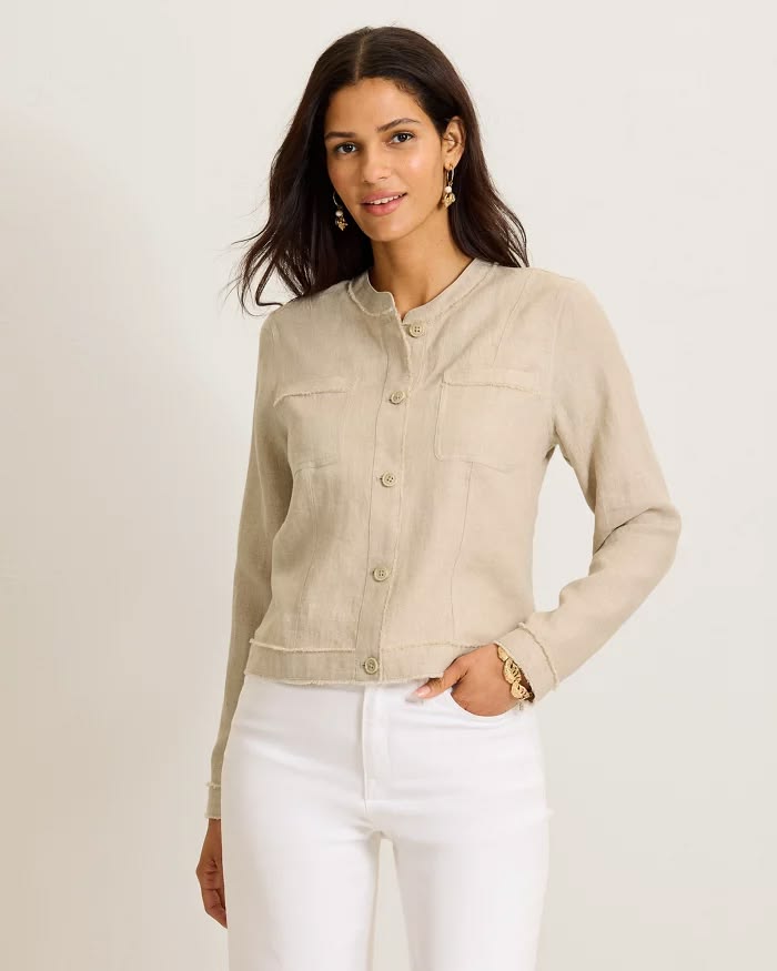 TOMMY BAHAMA - WOMEN'S TWO PALMS POCKET JACKET