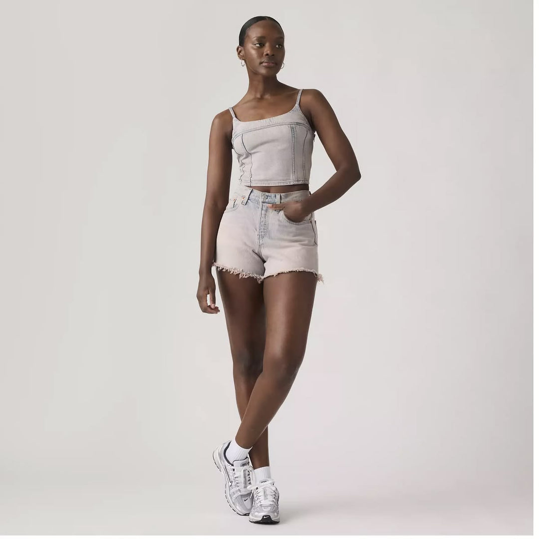 LEVI'S - 501® CURVE SHORT ROSE UP RAW HEM