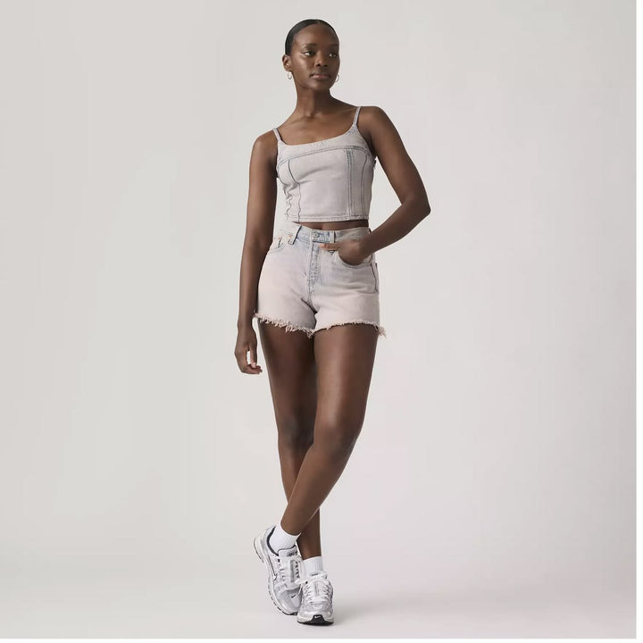 LEVI'S - 501® CURVE SHORT ROSE UP RAW HEM