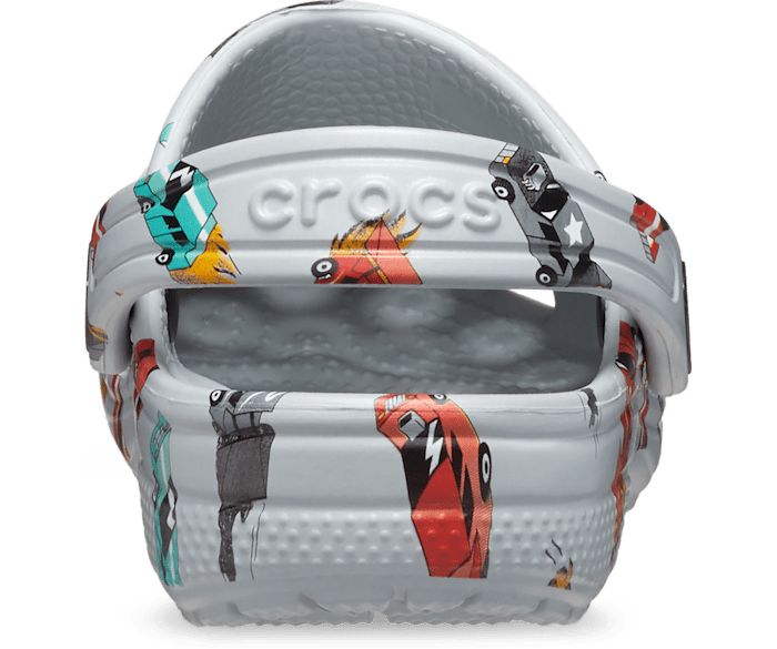 CROCS- KIDS CLASSIC RACE CARS GRAPHIC CLOG