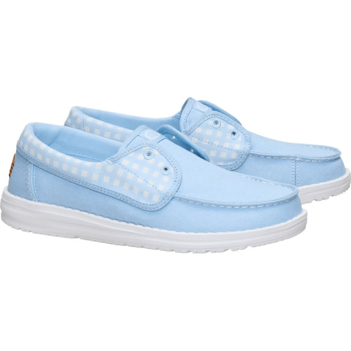 HEY DUDE - WOMEN'S WENDY CRU GINGHAM