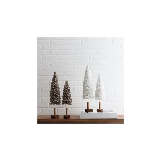 HARMAN- PEARL SHIMMER CONE LARGE TREE 
